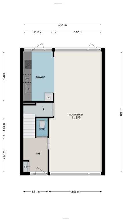 mediumsize floorplan
